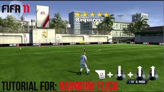 FIFA11 Rainbow Flick Tutorial [upl. by Vanni]