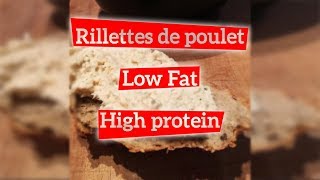 RILLETTES de POULET PAUVRE en GRAISSES et RICHE en PROTÉINES  Les Recettes Snap 2 [upl. by Ailsun]