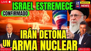 PÁNICO EN ISRAEL IRÁN DETONA ARMA NUCLEAR TEL AVIV ATACADA RUSIA GOLPEA BRUTALMENTE A UCRANIA [upl. by Rannug]