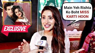 Shivangi Joshi Interview At Yeh Rishta Kya Kehlata Hai Iftar Party 2024 On Anupama Sets EXCLUSIVE [upl. by Oiludbo]