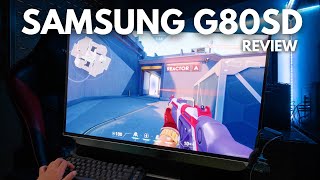 Samsung Odyssey OLED G8 G80SD 32 4k 240hz REVIEW [upl. by Okeim14]