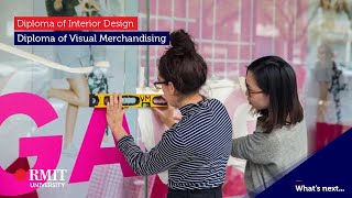 Explore Vocational Interior Design and Visual Merchandising  RMIT University [upl. by Meris175]