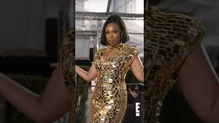 Jennifer Hudson jenniferhudson goldenglobes livefrome glambot bts [upl. by Mirabelle]