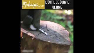 Spartool LUltime pelle militaire de survie 23 en 1 Bushcraft [upl. by Ozmo549]