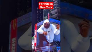 Fortnite x Balenciaga Times Square New York [upl. by Aisinoid154]