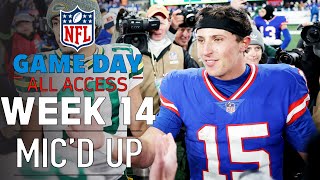 NFL Week 14 Micd Up quotcraziest play Ive ever seen in my entire lifequot  Game Day All Access [upl. by Rosemari872]