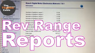 Rev Range Report explained  Over Revs  Diagnostic  Durametric  Porsche 996 986 987 997 911 GT3 [upl. by Ekram]