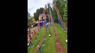 Spin Ball Whizzer at Alton Towers POV 4K Scarefest 2024 [upl. by Kcirad879]