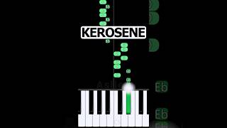 Kerosene Crystal Castles  Piano Tutorial [upl. by Adnohr]