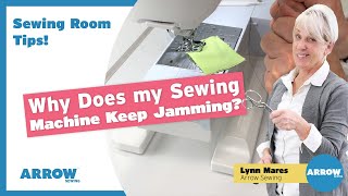 How To Fix Common Sewing Machine Jams Quickly  Sewing Room Tips [upl. by Ellerd]