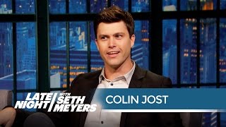 Colin Jost Was a Child Debater  Late Night with Seth Meyers [upl. by Lasorella]