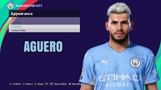 Sergio Aguero PES 2021 [upl. by Dorita516]