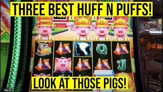 WE PLAYED OUR 3 FAVORITE HUFF N PUFF SLOTS AND [upl. by Ilarrold]