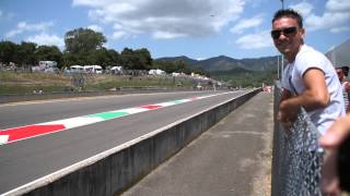 MotoGP Bikes hit 340 and more in Mugello [upl. by Guthrie]