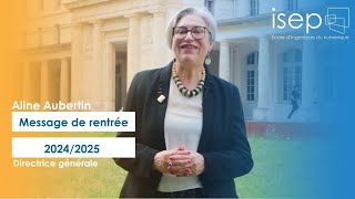 Message de rentrée 20242025 à toute la communauté Isep  🎓 [upl. by Ientirb253]