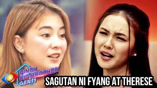 PBB GEN 11 THERESE AT FYANG NAGKASAGUTAN SA KANILANG NAGING TAPATAN [upl. by Atipul]