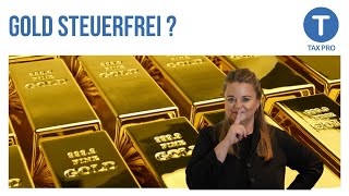 Gold kaufen und verkaufen So gehts steuerfrei [upl. by Acirem]