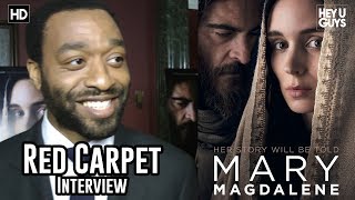 Chiwetel Ejiofor  Mary Magdalene Red Carpet Interview [upl. by Acyssej]