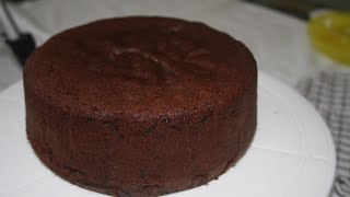 Chocolate Cake Chocolate sponge cake Basic cake recipe [upl. by Allak654]