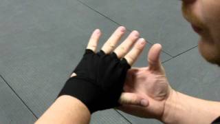 How to wrap hands for Krav Maga training [upl. by Flight153]