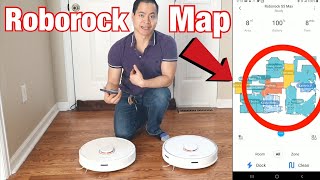 Roborock Mapping  How to Save and Edit Multiple Maps for Roborock S4 S5 S5 Max S6 and S6 Pure [upl. by Adnol]