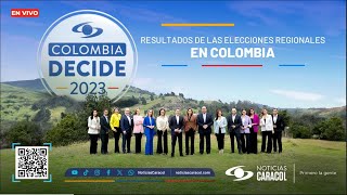 Elecciones en vivo en Colombia  Resultados [upl. by Ahtnamas]