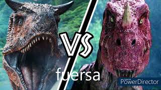 carnotaurus vs ceratosaurus [upl. by Notaes]