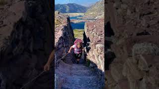 Stone Staircase at Comeau Pass [upl. by Eleen]