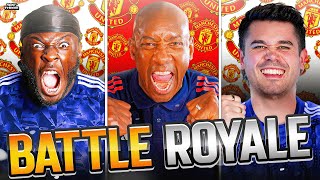 We Played FOOTBALL BATTLE ROYALE against a Manchester United LEGEND 🏆 [upl. by Hplodnar129]