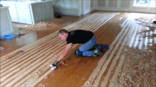 Hand Scrape Your Hardwood Floors [upl. by Esinned]