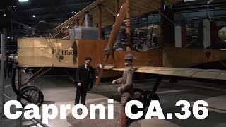 Caproni CA36 Italian heavy bomber of WW1 [upl. by Neala]