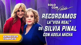 Homenaje a la MATRIARCA Silvia Pinal con Adela Micha  Solo con Adela [upl. by Arliene]