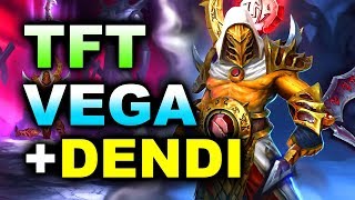 VEGA  DENDI vs TFT  CRAZY GAME  DREAMLEAGUE 10 MINOR DOTA 2 [upl. by Byrle]