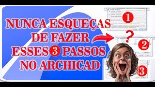 ARCHICAD  1  Como fazer um projecto passoàpasso no ARCHICAD [upl. by Eirena]