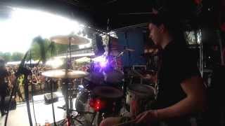 Sabiendas  Cabron hijo de Puta Live at Czech DeathFest 2013 Drumcam [upl. by Paul]