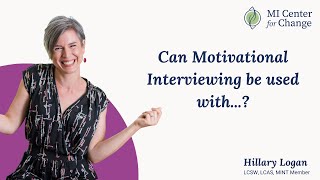 Can I use Motivational Interviewing with Clients with a Personality Disorder [upl. by Norag]