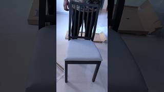 IKEA Dining Chair Assembly  Ekedalen Chair [upl. by Retsila]