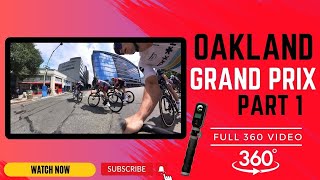 Oakland Grand Prix  Masters 35 123 Race  Full Insta360 Surround Video Part 1 [upl. by Shreeves661]