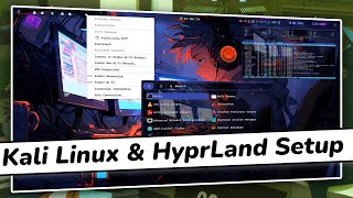 Make Your Kali linux Desktop Look Professional  Amazing Kali Linux And HYPRLAND Setup [upl. by Iturk825]