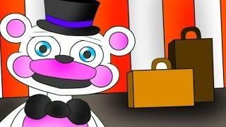 Funtime Freddy Moves Out Minecraft FNAF Roleplay [upl. by Akkin]