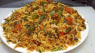 Restaurant Style Vegetable Biryani Easy Recipe  वेज दम बिरयानी  Veg Biryani  Chef Ashok [upl. by Desmond]