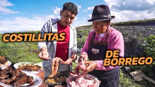 COCINANDO COSTILLAS DE BORREGO para mi amiguito Boliviano  Doña Empera [upl. by Seadon]