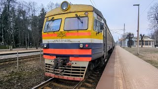 RVR ER2T7114 brauciens  POV ride 60FPS [upl. by Ettezzil]