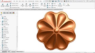 Surface Modeling  SolidWorks Tutorial [upl. by Debbee39]