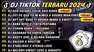 DJ TIKTOK TERBARU 2024  DJ AYO SAYANG CULIK AKU DONG 🎵 DJ APT APT ROSE  FULL ALBUM VIRAL [upl. by Lamberto]