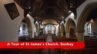 Tour of St Jamess Church Bushey [upl. by Eadie181]