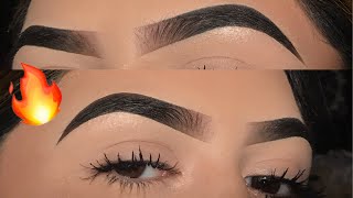 Updated Eyebrow Tutorial IG Brows  Anastasia Beverly Hills Dipbrow Pomade [upl. by Milon]