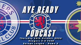 Match Reaction  Thu 24th Oct 2024  Rangers 40 FCSB [upl. by Alyos627]