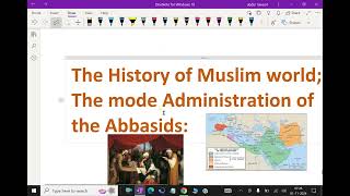 The History of Muslim world  The mode of Administration of the Abbasids  68 Abbasids upsc [upl. by Ecirual928]