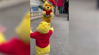 Adorable Costumed Toddler Gets Hug From His Favorite Character [upl. by Cynth]